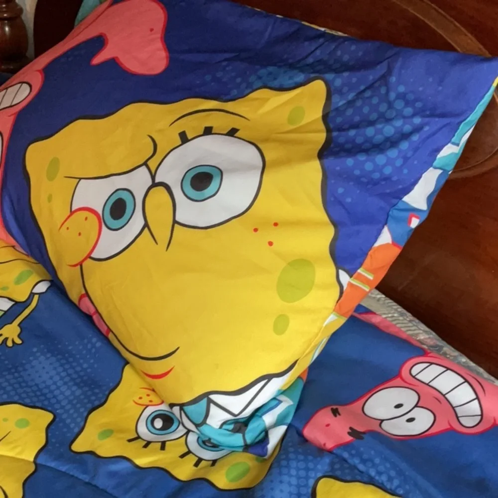 Sponge Bob twin bed set 4 piece